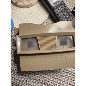 GAF View-Master Model L Viewer Tan Beige Vintage 3D Slide Toy Retro Collectible